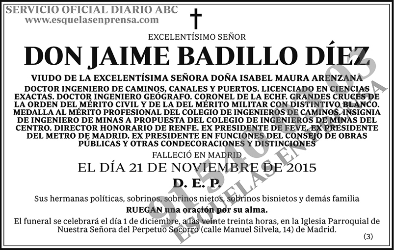 Jaime Badillo Díez